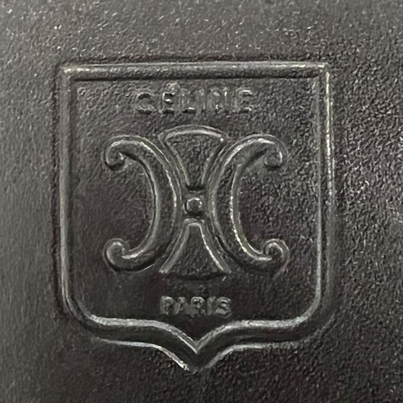 CELINE: Black Leather Wallet & Macadam Logo Men Wallet #1301 - Picture 6 of 6